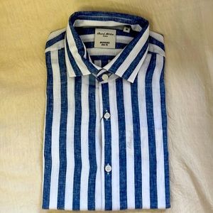 100% Linen Murano Stripped Shirt